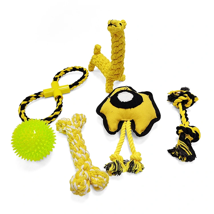 Жувати мотузок кістки TPR SOT TOY TOY
